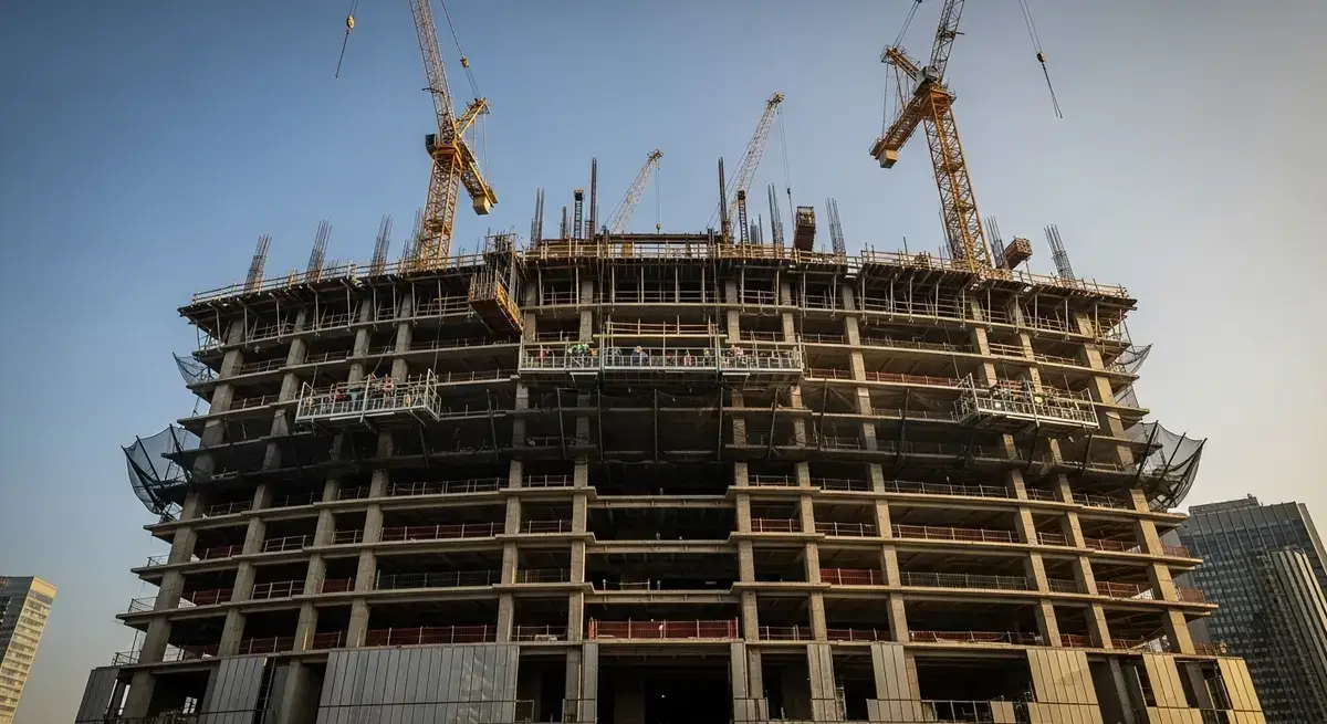 How are skyscrapers actually built