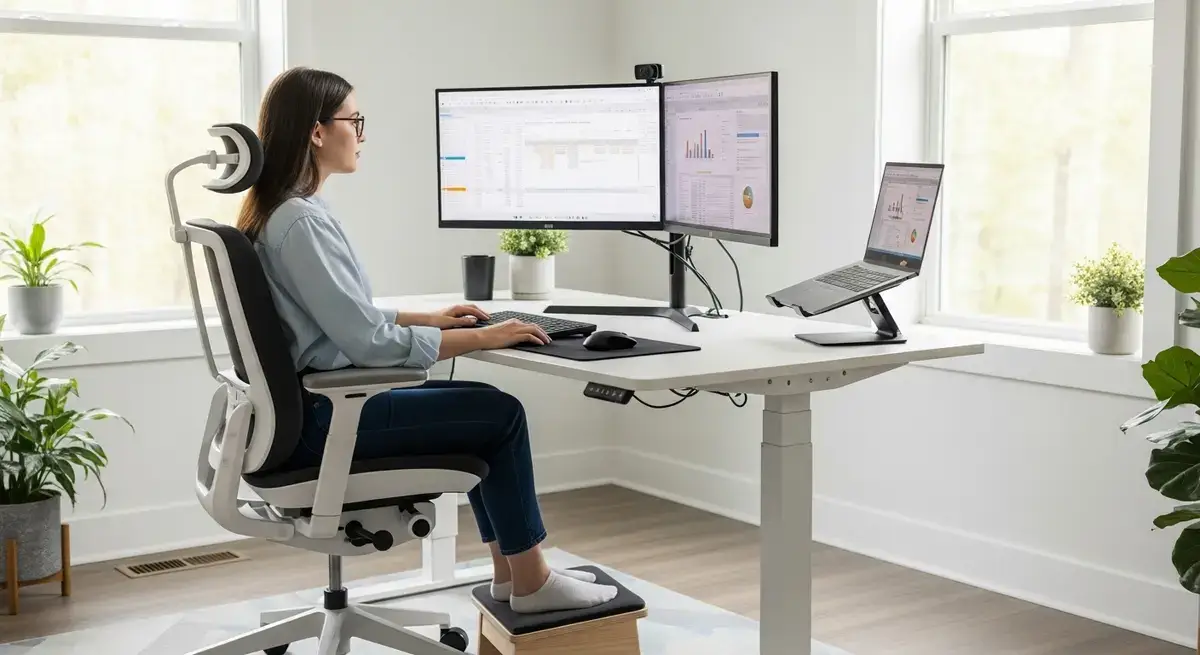 How to set up your home office ergonomically